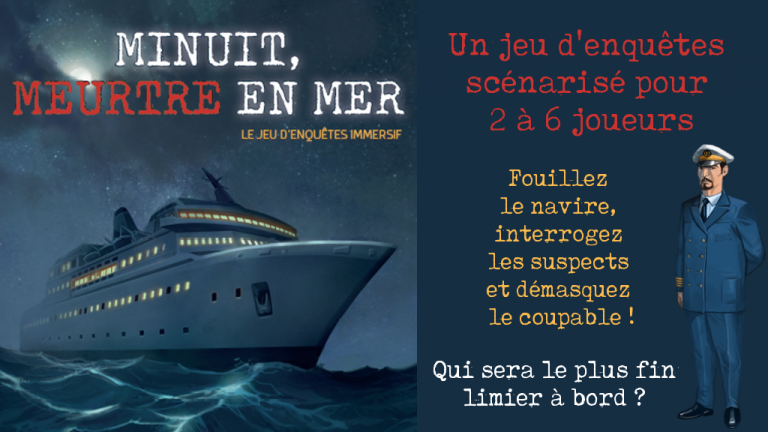 Minuit, Meurtre en Mer : la campagne KS !